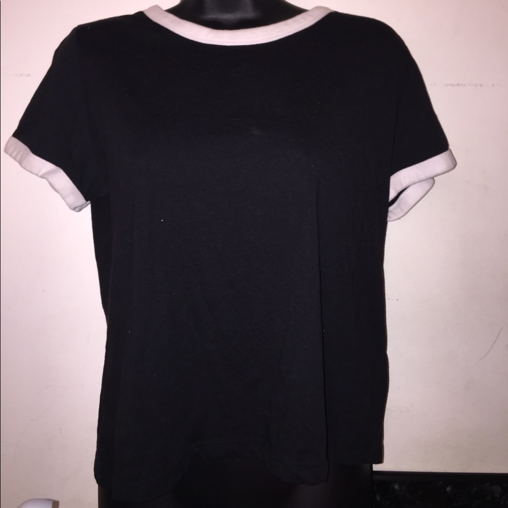 black crop top | h&m
